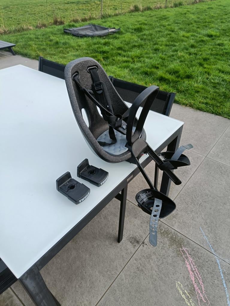 Thule Yepp Mini fietszitje vooraan, Siège avant, Yepp (Thule), Repose-pieds, Enlèvement