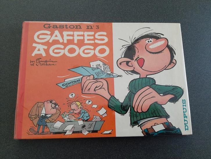 Gaston 3: Gaffes à Gogo EO 1964 TBE, Boeken, Stripverhalen, Ophalen of Verzenden