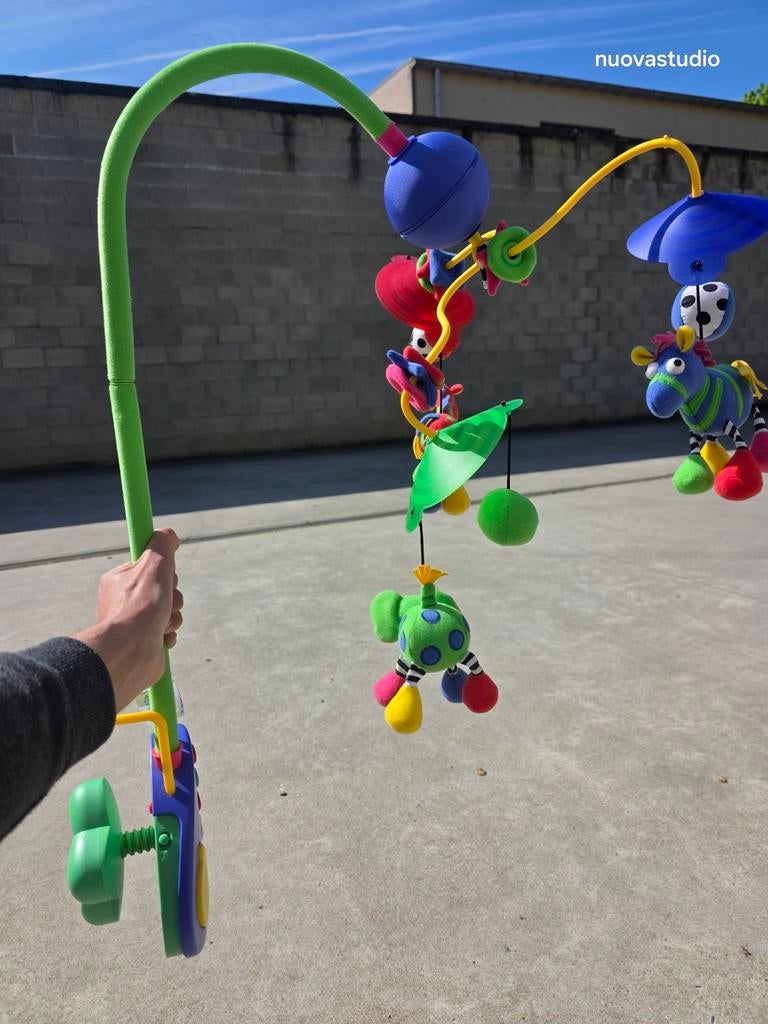 Baby loopstoel + muziekmobiel + Playskool Roxy set, Kinderen en Baby's, Speelgoed | Buiten | Actiespeelgoed, Zo goed als nieuw