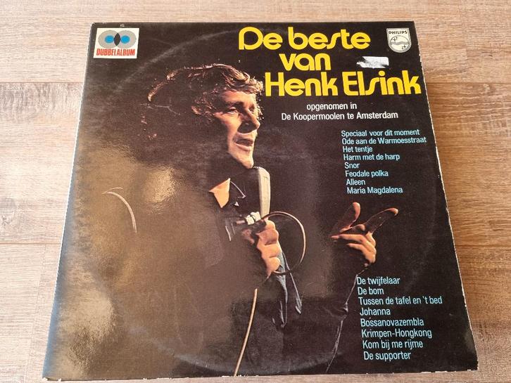 2xLP Henk Elsink - De beste van Henk Elsink, CD & DVD, Vinyles | Néerlandophone, Utilisé, Autres genres, 12 pouces, Enlèvement ou Envoi