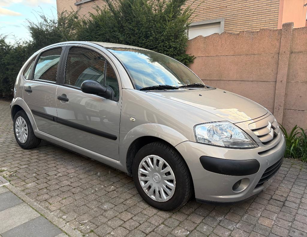 Citroën C3 2007 - essence 1,1 l - 108 dkm en bon état, Autos, 1124 cm³, Achat, 140 g/km, Beige