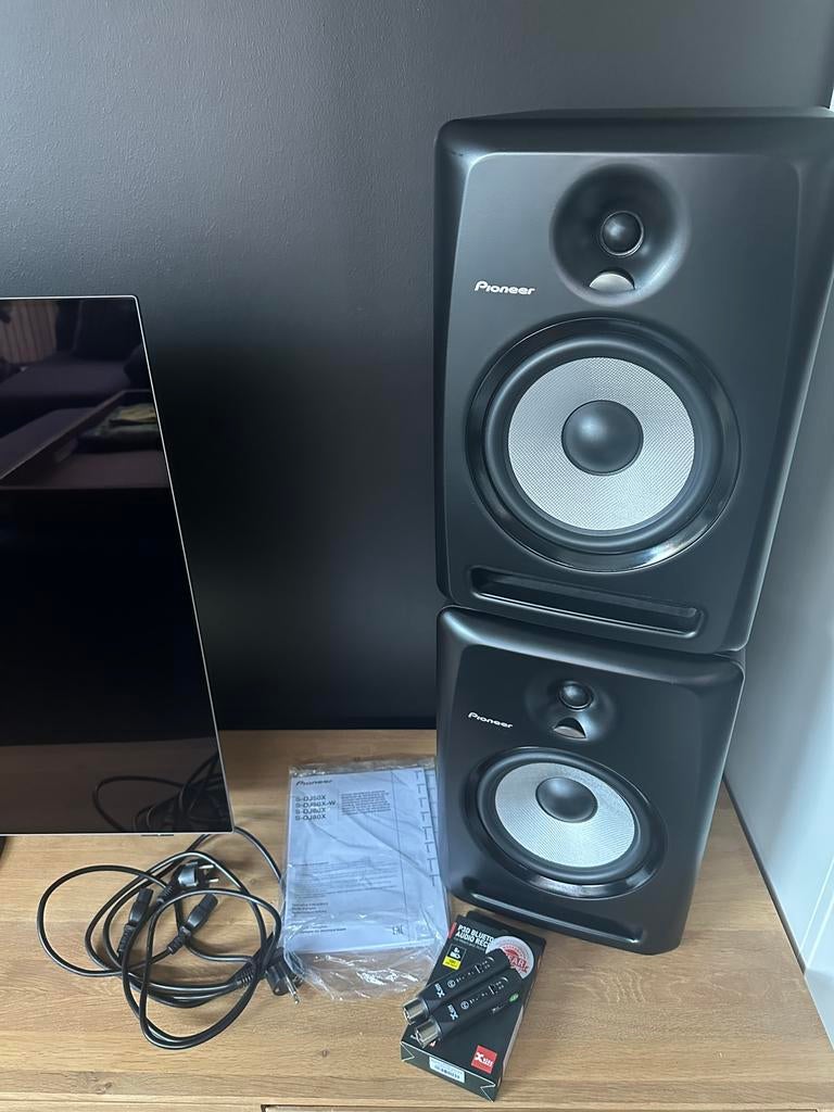 Pioneer S-DJ80X + Xvive Bluetooth audio receiver, Ophalen, Gebruikt
