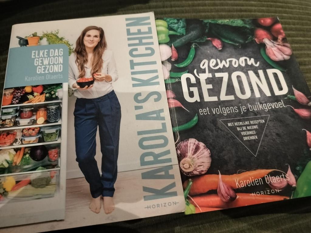 2 boeken van Karolien Olaerts - Karola's kitchen, Ophalen, Karolien Olaerts