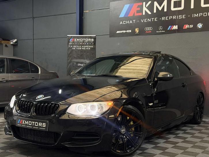 BMW 3 Serie 335 *RÉSERVÉ*RESERVED*GESERVEERD (bj 2011), Auto diversen, Ongevalwagen, BMW, Automaat, Benzine, Coupé, Zwart