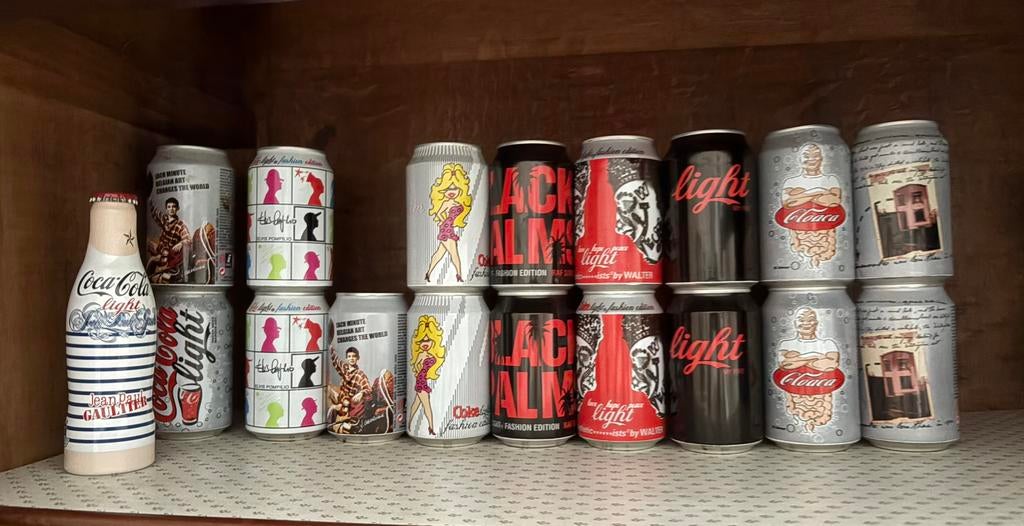 Coca- cola blikjes verzamelen, Verzamelen, Ophalen, Zo goed als nieuw