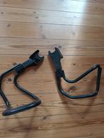 Beugels voor maxi cosi in bakfiets., Ophalen
