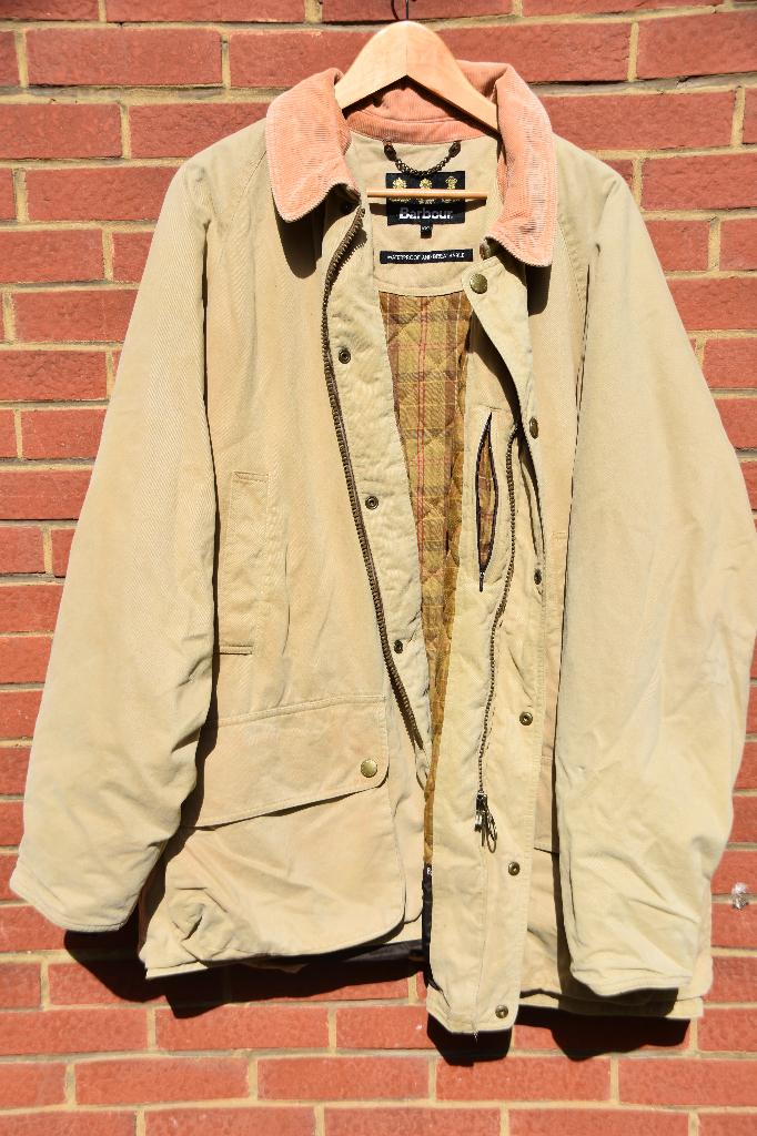 Veste Barbour XXL coton, Barbour, Enlèvement ou Envoi, Beige, Autres tailles