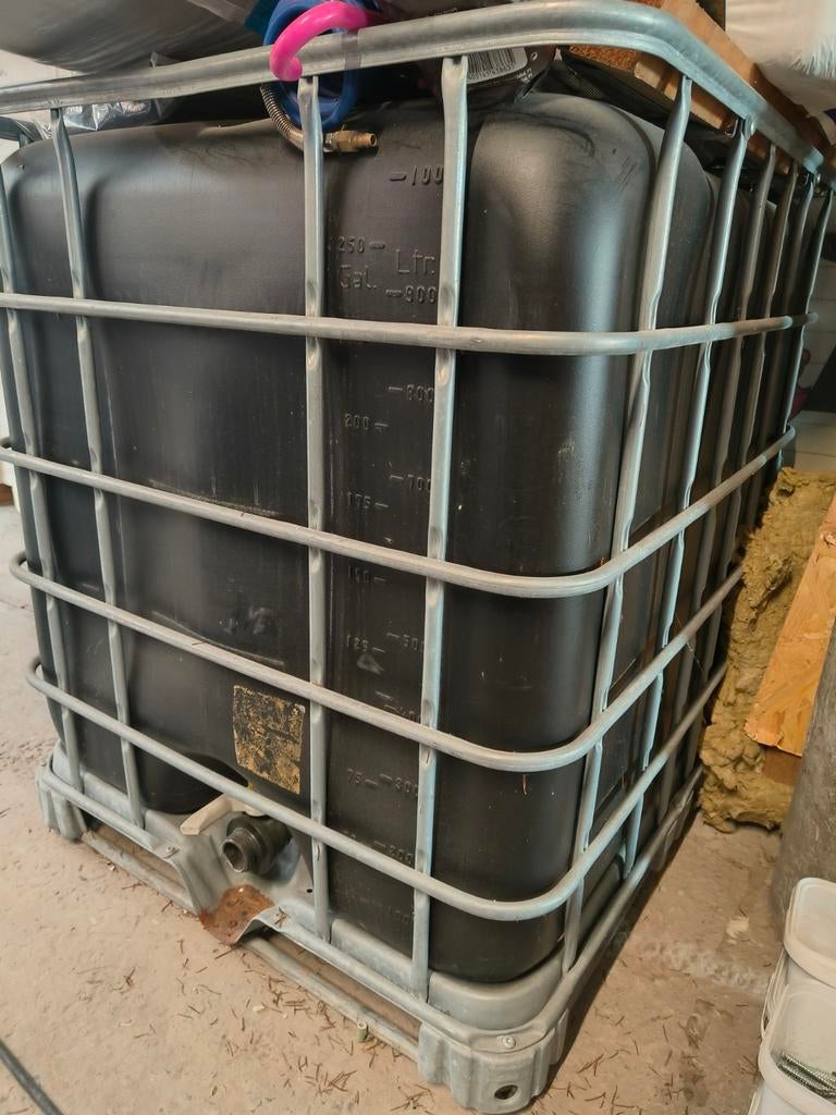 Baril IBC noir 1000l, Enlèvement
