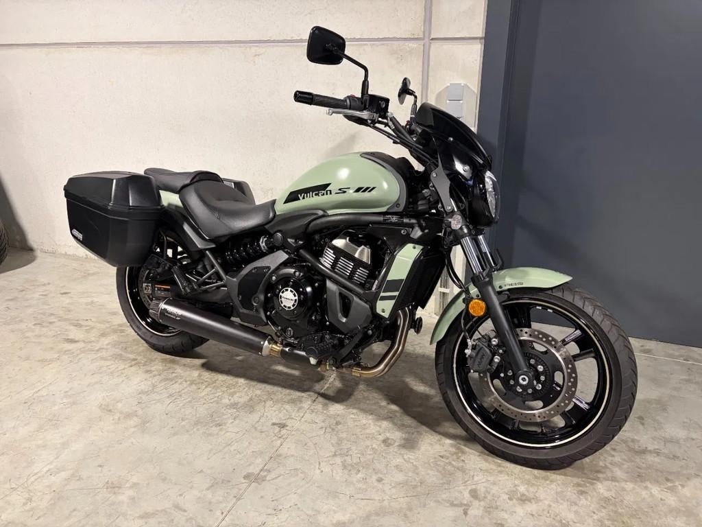 Kawasaki Vulcan S SE met performance pakket en koffers, Motos, Entreprise, Plus de 35 kW, Chopper, 650 cm³
