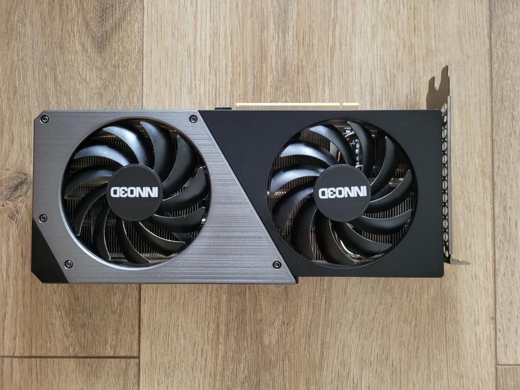 Geforce Nvidia RTX 4070 12 Go Inno3D, Informatique & Logiciels, Cartes vidéo, Enlèvement ou Envoi, GDDR6, PCI-Express 4, Comme neuf