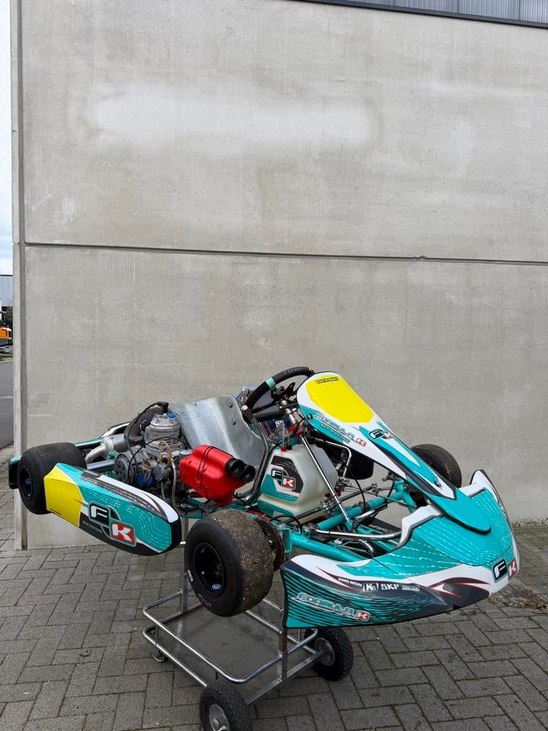 FK kart evo 32 + Iame 175cc Supershifter, Sport en Fitness, Karting, Ophalen, Zo goed als nieuw, Kart