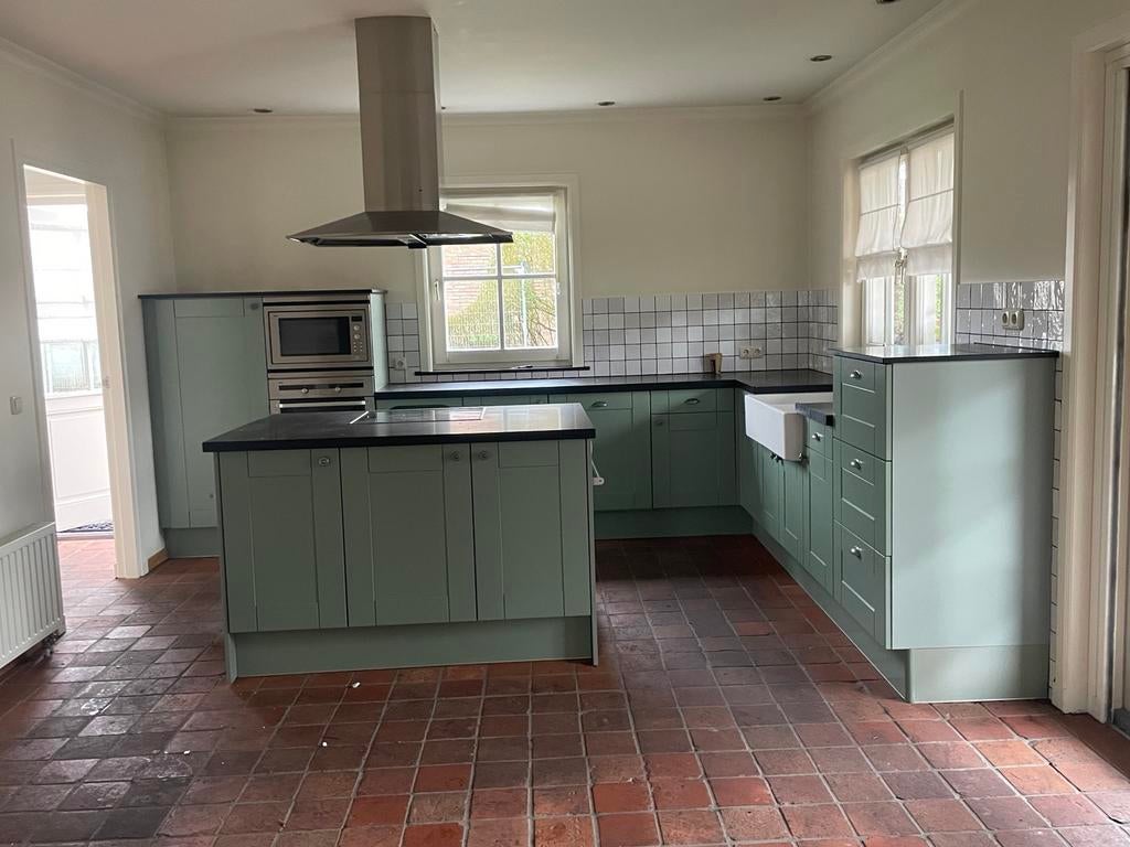 Te koop tristar keuken met AEG appartuur en Itho afzuigkap, Ophalen, Gebruikt, Overige kleuren, Overige typen