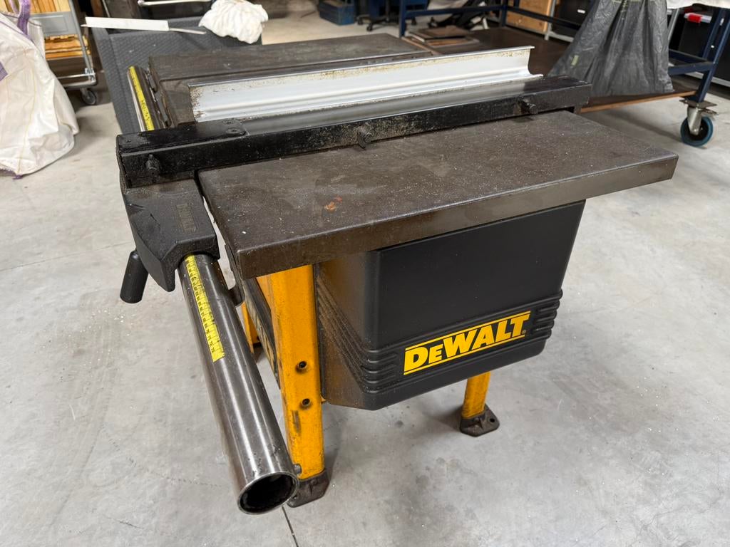 DeWalt zaagtafel 230v, Ophalen, Gebruikt