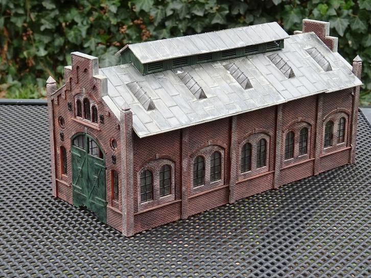 Locomotiefloods - Faller - HO, Hobby en Vrije tijd, Modeltreinen | H0, Gebruikt, Brug, Tunnel of Gebouw, Ophalen of Verzenden