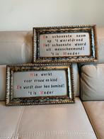 Kaders met spreuken, Antiek en Kunst, Ophalen of Verzenden