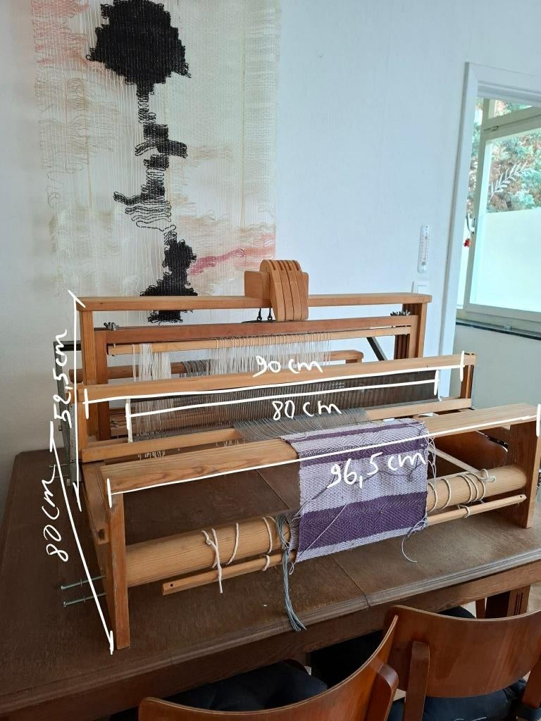 Métier à tisser 4 cadres, Hobby & Loisirs créatifs, Bricolage, Utilisé, Machine, Autres marques, Bois, Enlèvement