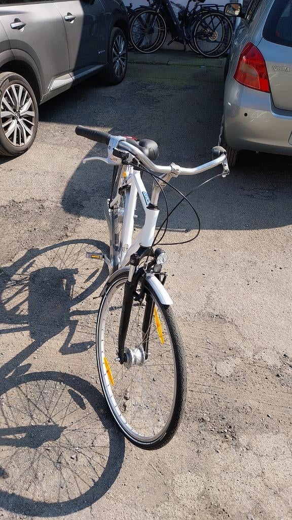 Zo goed als nieuwe, grote stadsfiets voor heren, alles werkt, Ophalen of Verzenden