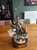 Porseleinen beeld 'Il Pescatore' van Porcellane Principe, Verzamelen, Beelden en Beeldjes, Ophalen