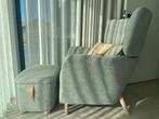 Fauteuil avec repose-pieds, 75 à 100 cm, Comme neuf, Enlèvement, 50 à 75 cm