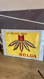 Affiche Belga sigaretten origineel (geen drukwerk), Verzamelen, Merken en Reclamevoorwerpen, Ophalen