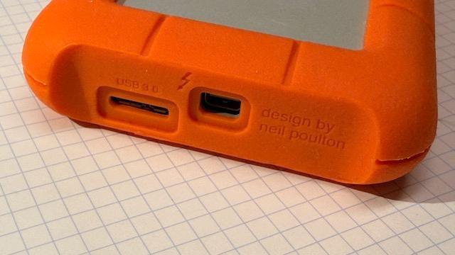 LaCie 1T Rugged Thunderbolt 2 & USB 3, Informatique & Logiciels, Disques durs, Comme neuf, Laptop, Externe, Firewire, Enlèvement