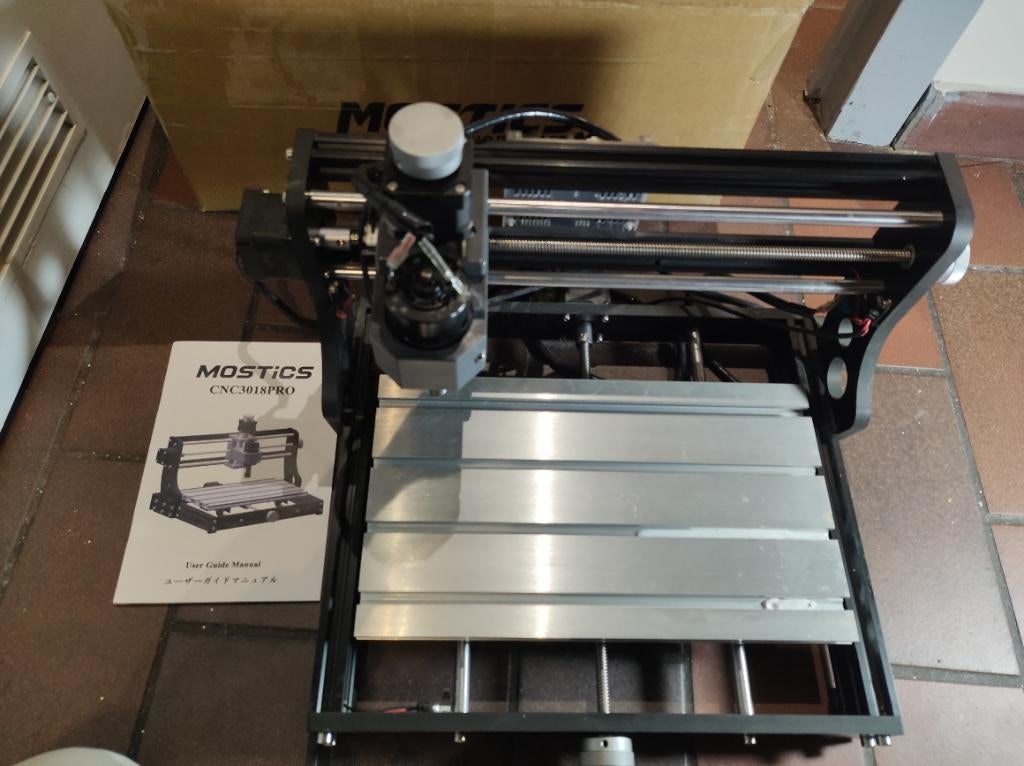 CNC 3018, Ophalen, Gebruikt