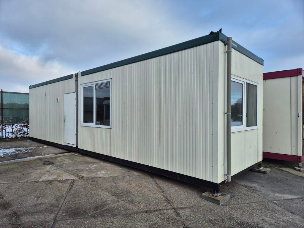 woonunit 3x12m kantoorunit bouwkeet werfkeet container, Articles professionnels, Machines & Construction | Abris de chantier & Conteneurs