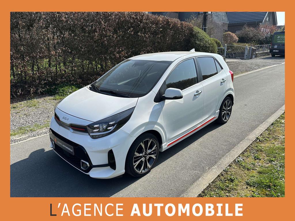 Kia Picanto 1.2i GT Line ISG - GARANTIE 38 M, Autos, Kia, Euro 6, Entreprise, Boîte manuelle, Noir