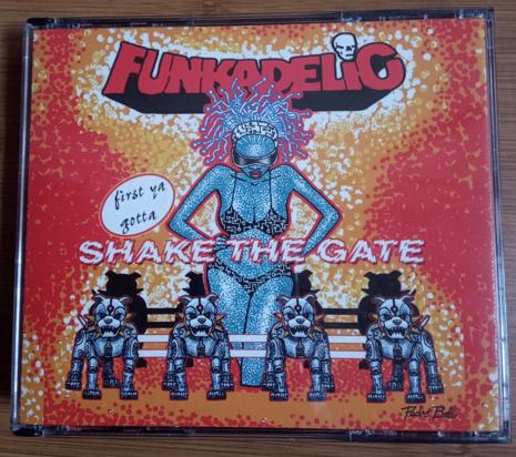 "First Ya Gotta Shake the Gate" (Funkadelic) 3xCD ZGAN, Cd's en Dvd's, Ophalen of Verzenden, Zo goed als nieuw