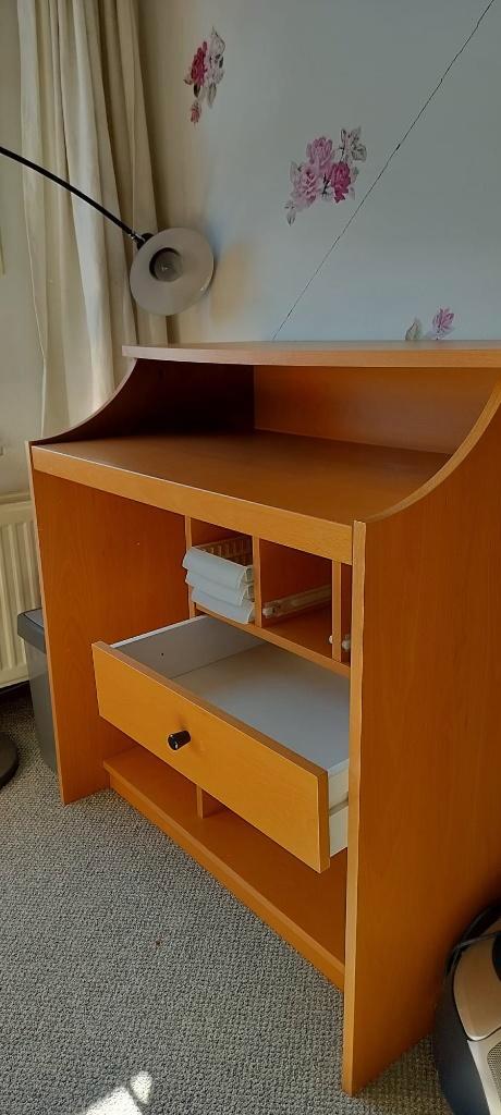 laptoptafel met bureaustoel, Computers en Software, Laptoptafels, Ophalen