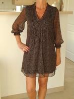 Klasse kleedje zwart beige - Nieuw, Kleding | Dames, Jurken, Ophalen of Verzenden, Nieuw, Maat 34 (XS) of kleiner, Zwart