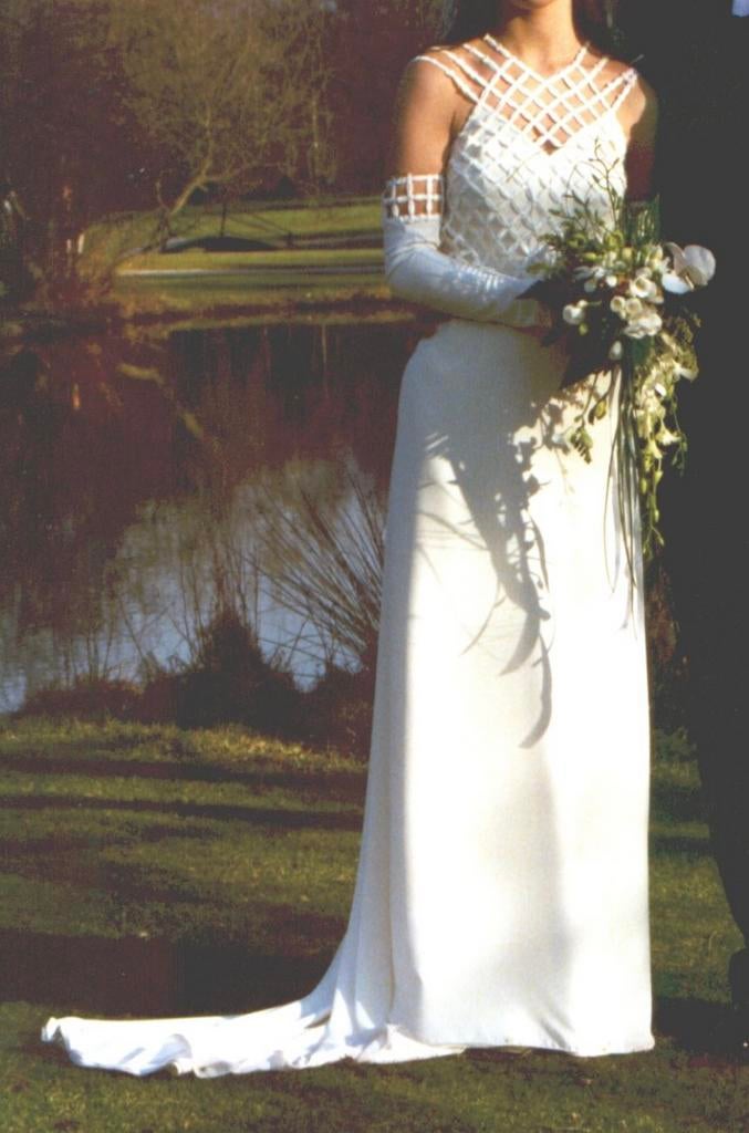 Trouwjurk maat 36, Vêtements | Femmes, Vêtements de mariage & Accessoires de mariage, Enlèvement, Porté, Blanc, Robe de mariée