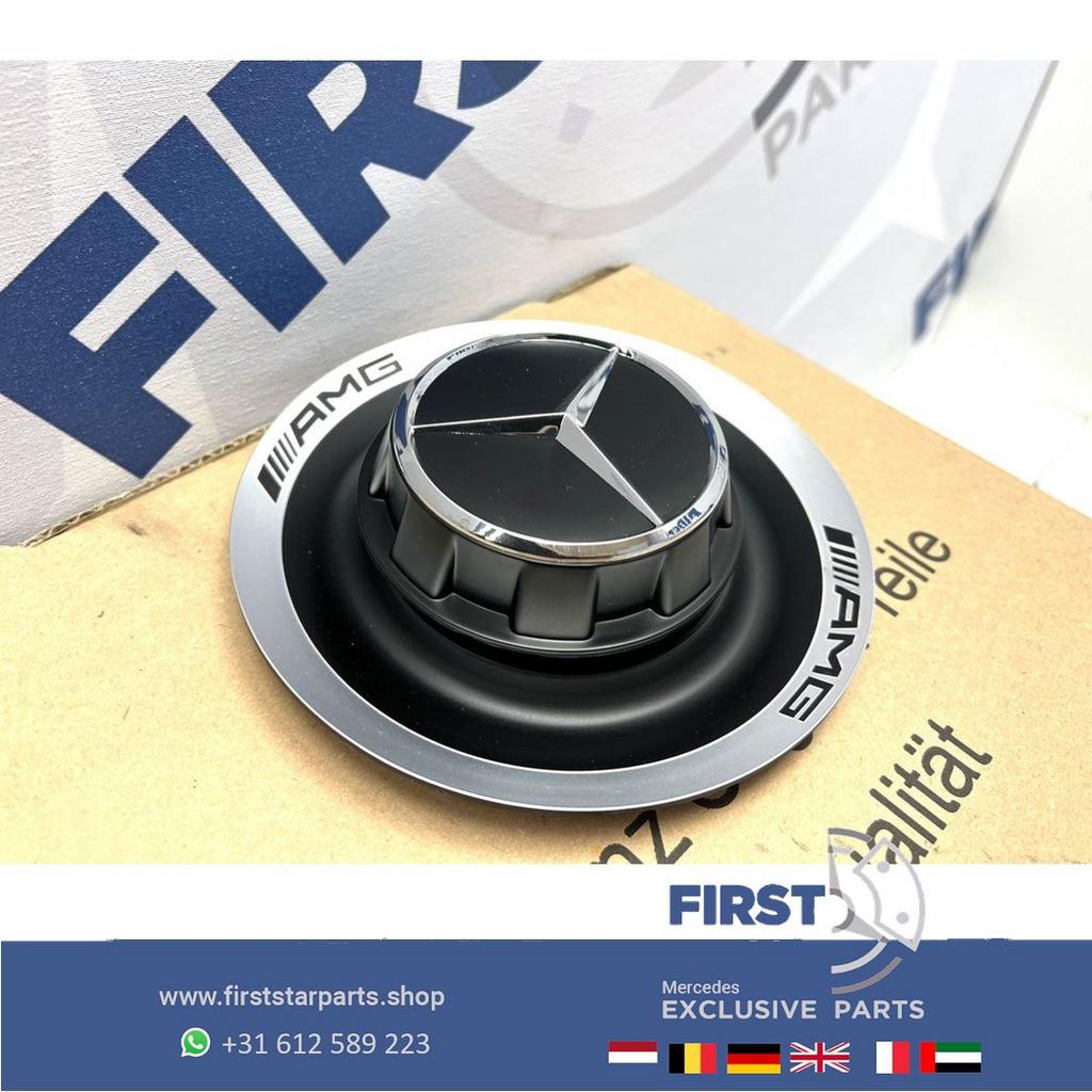 45 63 AMG NAAFKAP ZWART / CHROOM A45S CLA45S C63 E63 GLA45S