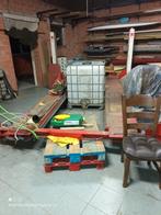 Autobrug / 4 palenbrug / autolift, Ophalen