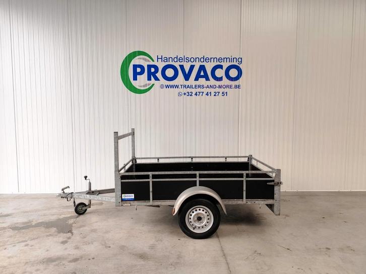 Enkelas 130x220cm perfecte staat, Auto diversen, Aanhangwagen-onderdelen, Zo goed als nieuw, Ophalen