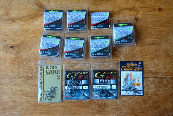 Lot d'hameçons pour carpes., Sports nautiques & Bateaux, Pêche à la ligne | Carpes, Neuf, Hameçon, Enlèvement ou Envoi