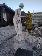 Lot de sculptures de jardin, vases, pierre blanche et béton, Jardin & Terrasse, Enlèvement, Utilisé, Autres matériaux, Autres types