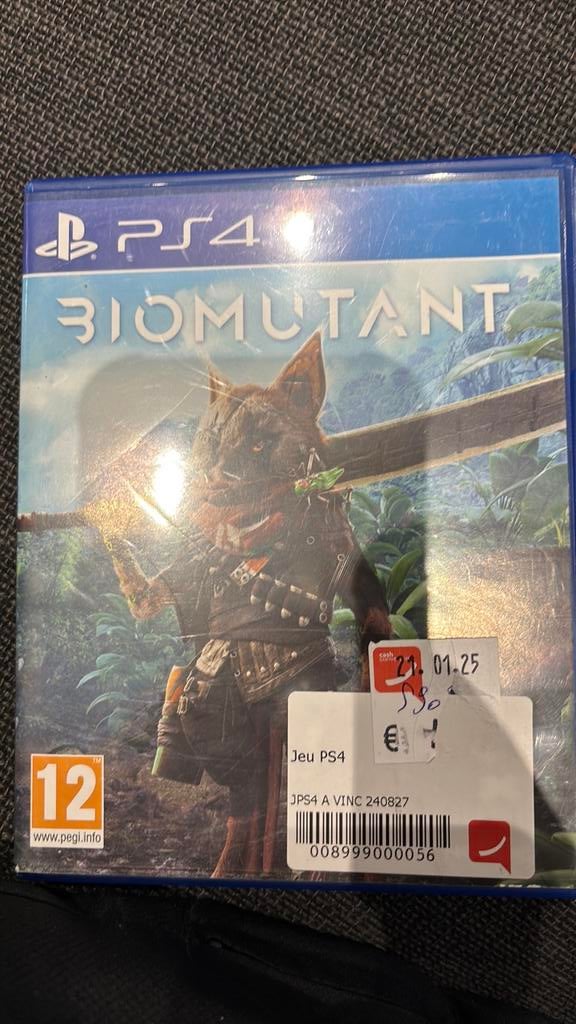 Biomutant, Consoles de jeu & Jeux vidéo, Jeux | Sony PlayStation 4, Enlèvement, Autres genres, À partir de 12 ans