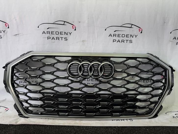 Audi Q3 83A 83F F3 S-Line Grille Grill Dark Chrome 83F853651, Auto-onderdelen, Overige Auto-onderdelen, Audi, Gebruikt, Ophalen of Verzenden