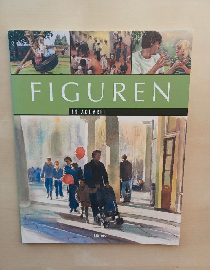 NIEUW - Figuren in Aquarel, Boeken, Hobby en Vrije tijd, Nieuw, Tekenen en Schilderen, Ophalen of Verzenden