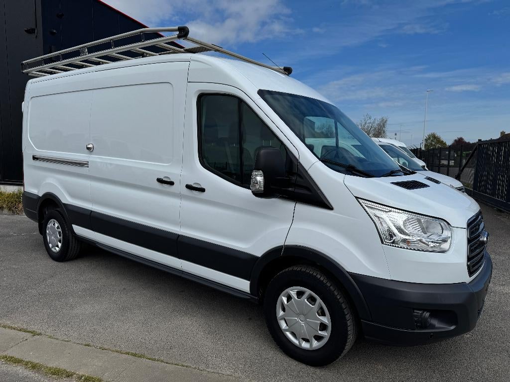 Ford Transit L3H2 2.0 tdci 1st eig ohboek 2 schuifdeuren, Auto's, Bestelwagens en Lichte vracht, Bedrijf, Te koop, ABS, Airbags