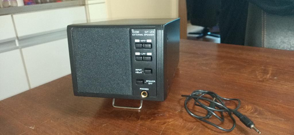 Icom SP-23 speaker, Télécoms, Émetteurs & Récepteurs, Comme neuf, Récepteur, Enlèvement ou Envoi