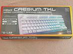 The G-Lab Keyz Caesium TKL - Compact Gaming Toetsenbord (Wit, Computers en Software, Toetsenborden, Ophalen, Numeriek, Gaming toetsenbord