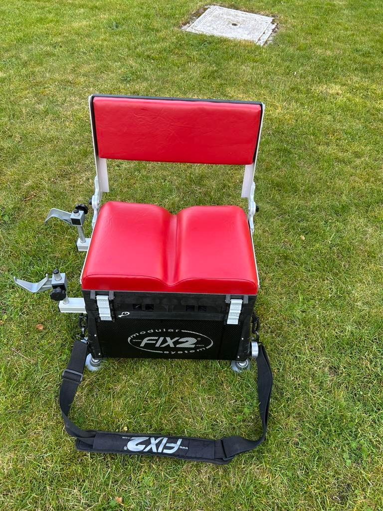 Viskast fix2 viskidt visstoel, Watersport en Boten, Hengelsport | Witvissen, Ophalen, Zo goed als nieuw