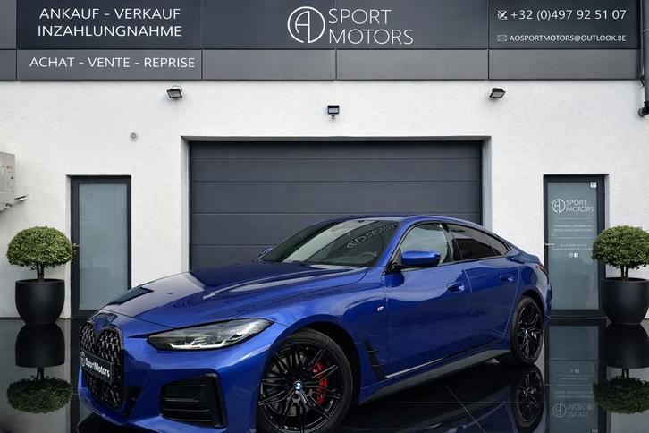BMW 420d Grand Coupé Pack M – 2022 – 55.000 KM, Autos, BMW, Entreprise, Série 4 Gran Coupé, ABS, Caméra de recul, Phares directionnels