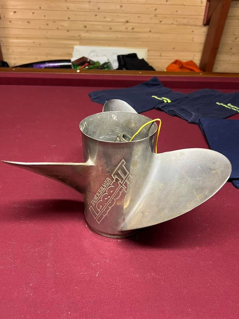 Quicksilver Laser II RVS Propeller – Sterke prestaties!, Ophalen