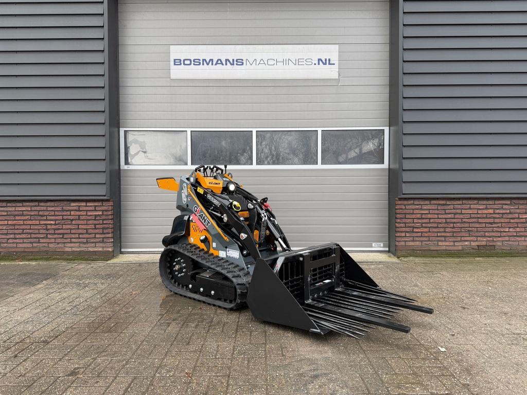 Giant GS950T skid steer minishovel NIEUW €345 LEASE, Zakelijke goederen, Machines en Bouw | Kranen en Graafmachines, Tobroco, Info@tobroco.nl