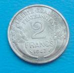 France 1947 2 fr FR, Envoi, France, Monnaie en vrac