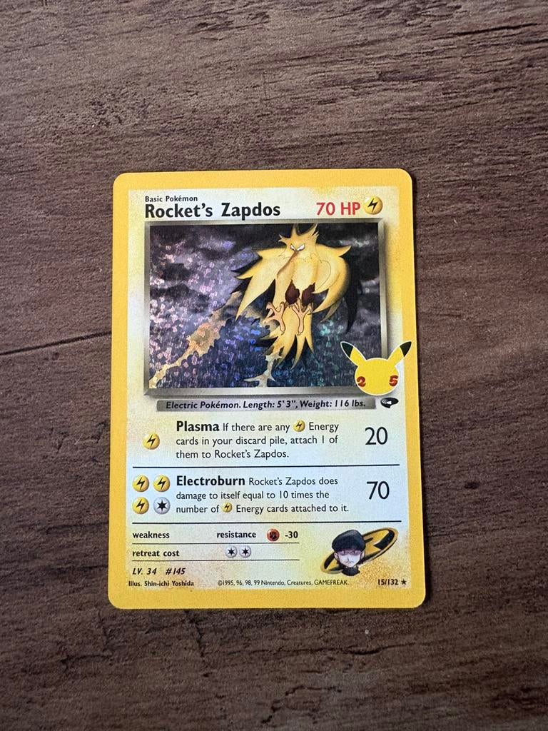 Rocket’s Zapdos 15, Ophalen of Verzenden, Zo goed als nieuw