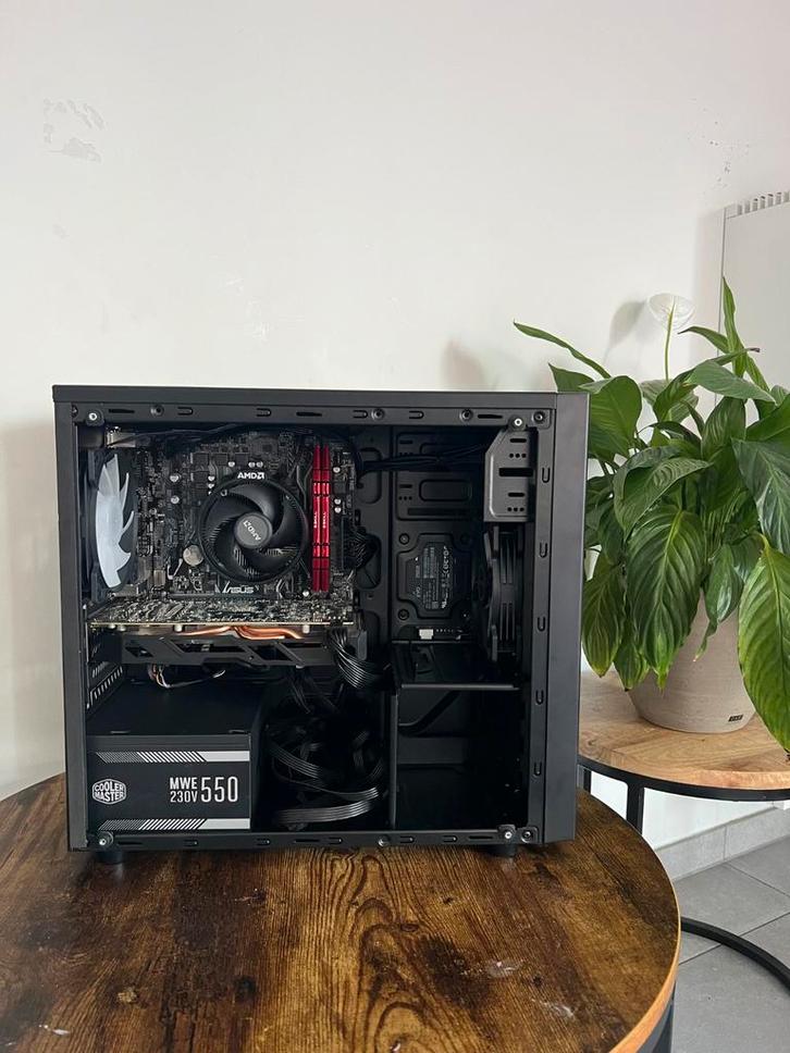 Budget Gaming PC: Ryzen 5 | RX 580 8GB | 16GB DDR4, Computers en Software, Desktop Pc's, Gebruikt, 4 Ghz of meer, SSD, 16 GB, Met videokaart